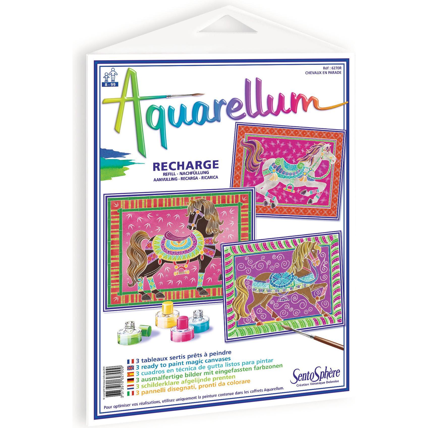 Sentosphere aquarellum gm nachfüllpackung pferde in der parade