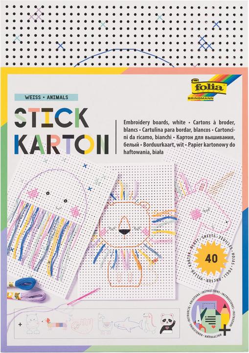 Produktbild Folia Stickkarton