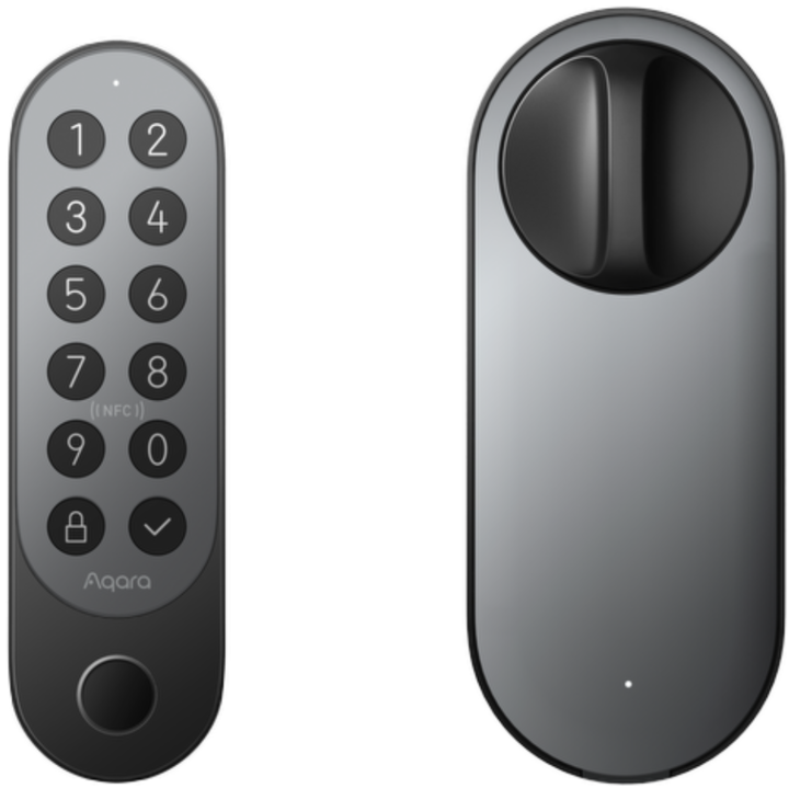 Produktbild Aqara Smart Lock U200 (Bluetooth, Elektronische Zahlenkombination, Schlüssel, Smartphone, Schlüsselkarte, Fingerabdruck)