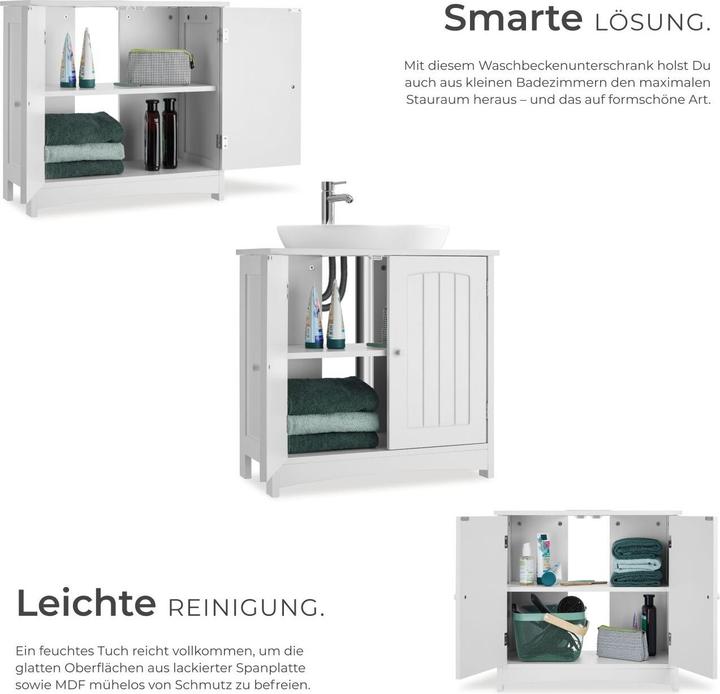 Actual product image tectake Jasper (62 x 30 x 60 cm)