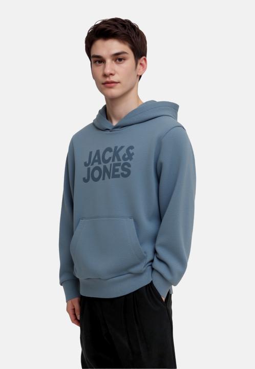 Actual product image Jack & Jones Jjecorp Logo Sweat Hood Noos Jnr (164)