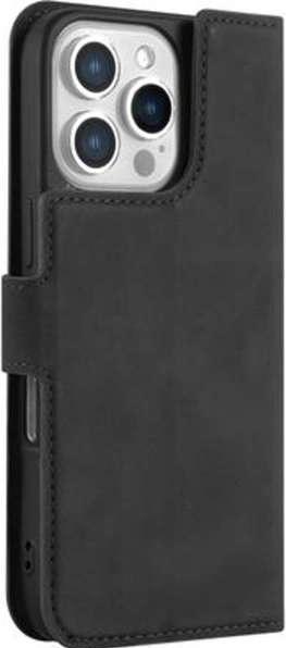 Actual product image Just in Case Pu-Leather Premium Book Case Black Apple iPhone 16 Pro (Apple iPhone 16 Pro)