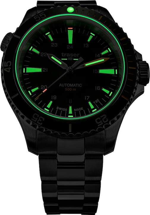 Actual product image Traser P67 Diver Automatic Set (Analogue wristwatch, 46 mm)
