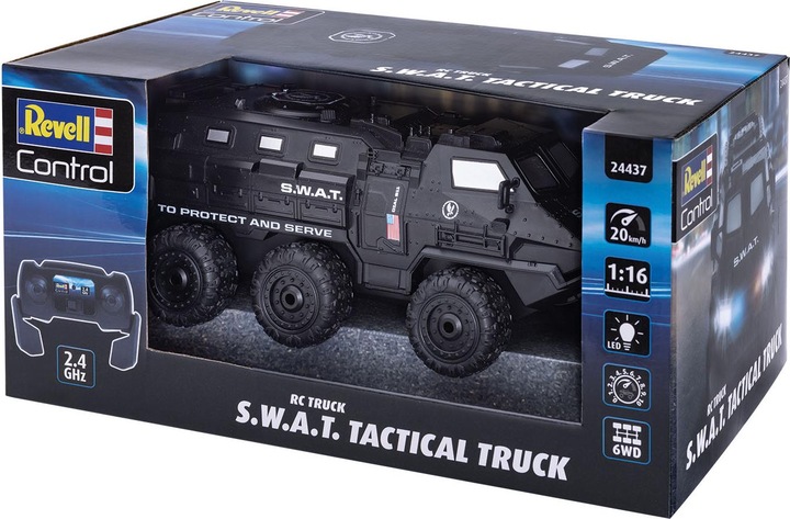 Actual product image Revell S.W.A.T. Tactical Truck