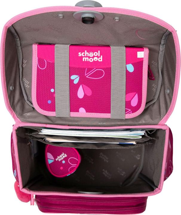 Immagine prodotto School-Mood Set di zaini per la scuola Timeless Pro da 7 pezzi (23.50 l)