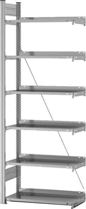 Actual product image Hofe File shelving, galvanized