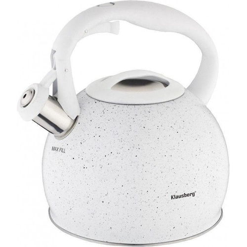 Klausberg Kettle With Whistle 3l Kb-7265 Marble, Wasserkocher