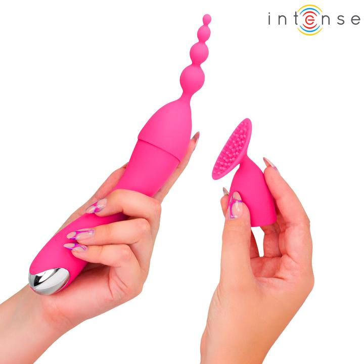 Actual product image Intense - Cher Vibrator Mit Wechselkã–Pfen
