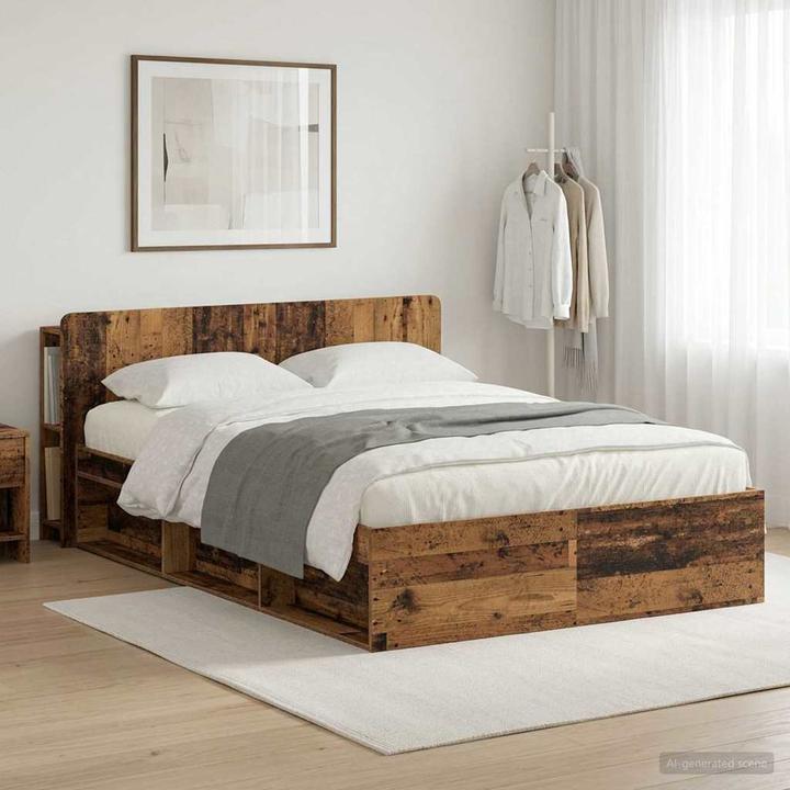 Produktbild vidaXL Bettrahmen (140 x 190 cm)