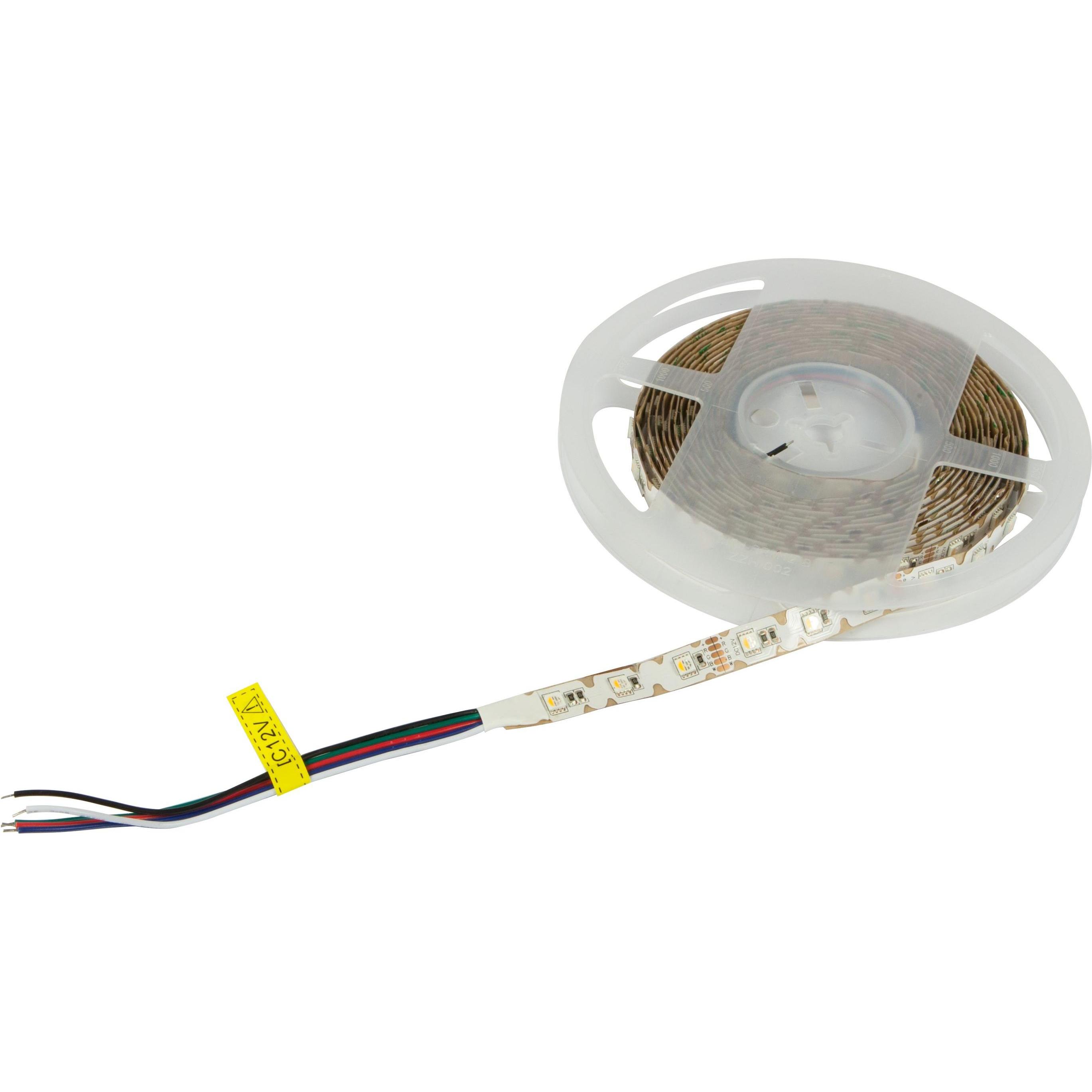 Synergy 21, Striscia LED, Striscia LED Flex RGB DC24V RGBW un chip nw sshape (RGBW, 500 cm, Interno)