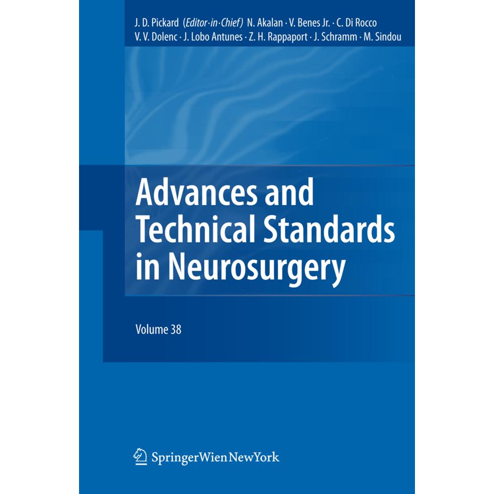 Advances and Technical Standards in Neurosurgery, Fachbücher von Concezio Di Rocco, Nejat Akalan, Vinko V. Dolenc, Marc ...