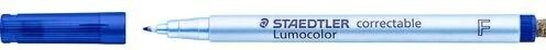Produktbild Staedtler Lumocolor F correctable (Blau, 0.60 mm, 1 x)