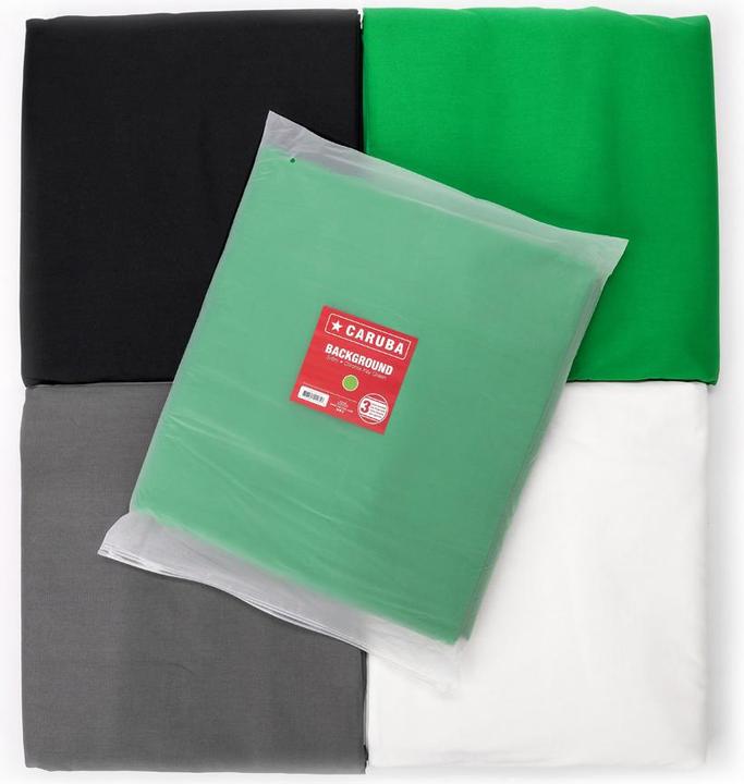 Produktbild Caruba Hintergrundfolie 3x6m Grau (300 cm, 600 cm)