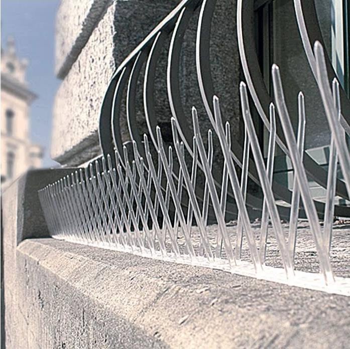 Actual product image Swissinno Pigeon repellent spikes 100cm