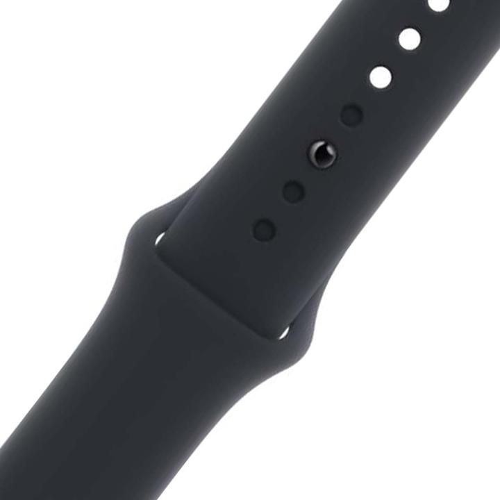 Produktbild Devia Armband Deluxe Sport für Apple Watch 49mm/ 45mm/ 44mm/ 42mm schwarz (Silikon)