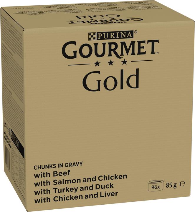 Actual product image Gourmet Gold (Senior, Adult, 96 pcs., 8160 g)