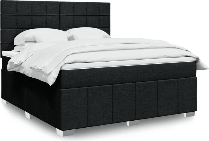 vidaXL Bo x springbett mit Matratze 180 x 200 cm Stoff (180 x 200 cm)