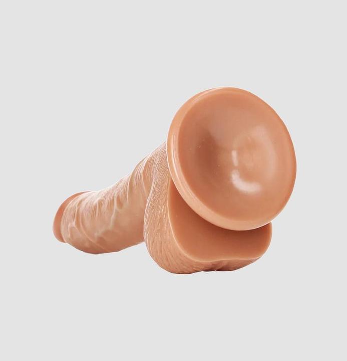 Produktbild RealRock Realistic Dildo with Balls and Suction Cup