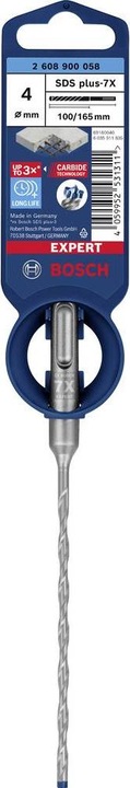 Produktbild Bosch Professional Zubehör EXPERT SDS plus-7X Hammerbohrer, 4 x 100 x 165 mm (4.00 mm)