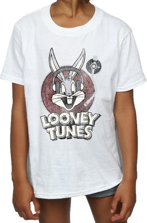 Produktbild Looney Tunes Bugs Bunny Circle Logo TShirt Mädchen (128)
