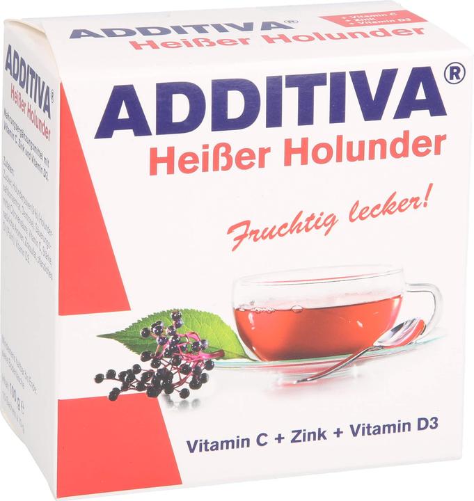 Image du produit Dr. Scheffler ADDITIVA Sachets de sureau chaud, 10 pcs. Sachets (10 pièce(s), Beutel, 100 g)