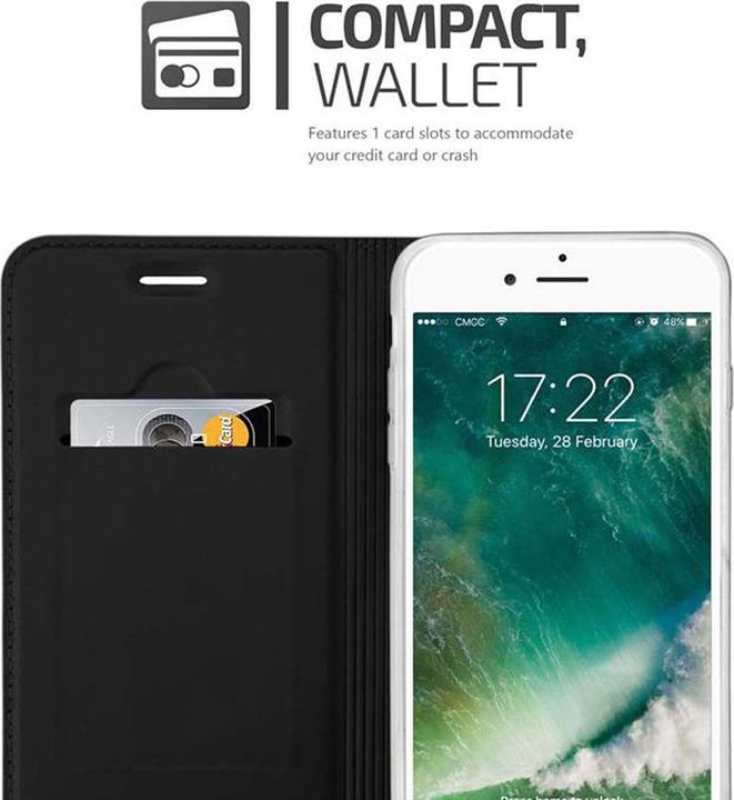 Image du produit Cadorabo Book Classy Style Cover (Apple iPhone 7 Plus, Apple iPhone 7s Plus)