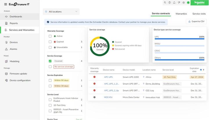 Actual product image APC EcoStruxure IT Expert 3 Year Digital