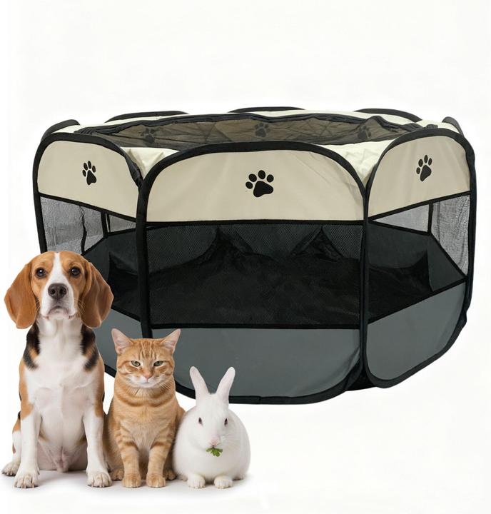 Relaxdays Enclos chiots (Tente pour chiens)