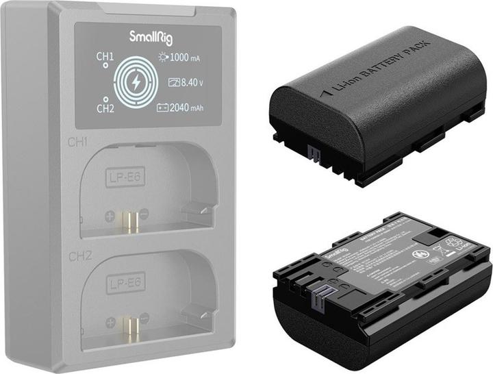 Image du produit SmallRig 4071 LP E6NH Pile pour appareil photo (Batterie de l'appareil photo)