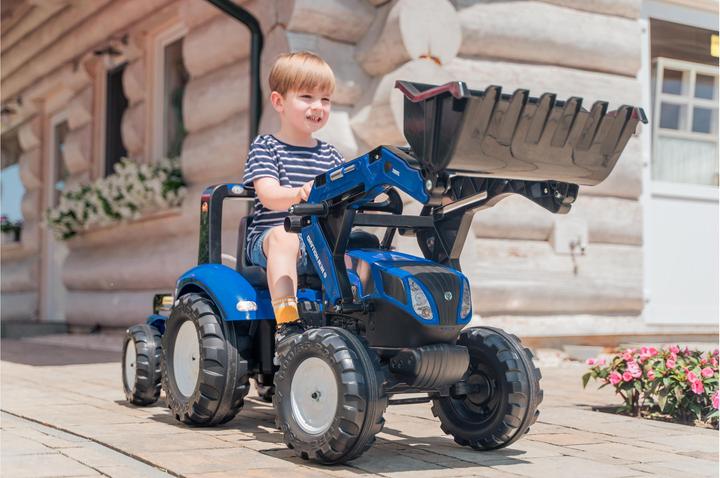 Produktbild Falk Toys New Holland Traktor + Anhänger