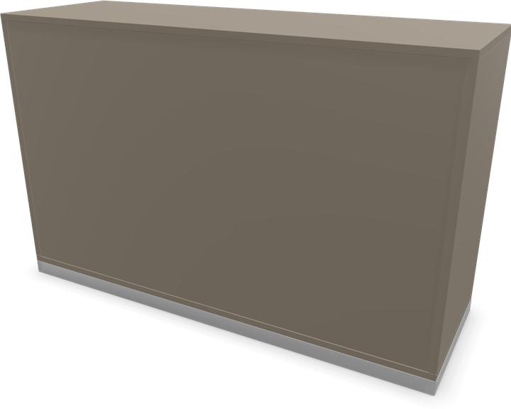 Actual product image Narbutas Choice sliding door cabinet (120 x 40 x 76 cm)