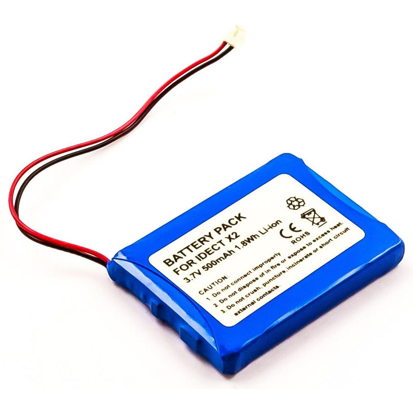 AGI Akku kompatibel mit iDect X2DI X2 X2I M1 X2 X2I, Telefon Zubehör