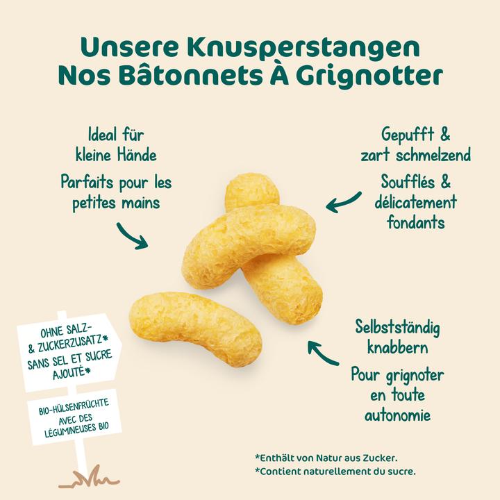 Image du produit Milupa Bâtons croustillants bio (20 g)