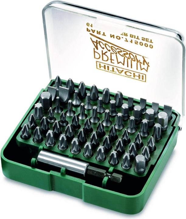 Produktbild Hikoki Screwdriver bit set HITACHI 61-part