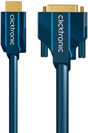 Produktbild clicktronic HDMI (Typ A) — DVI (1 m)