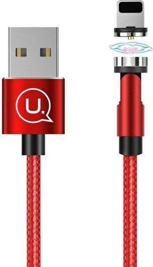 Usams USB USB-A - lightning cable 1 m red (109578) (1 m, USB 3.0)