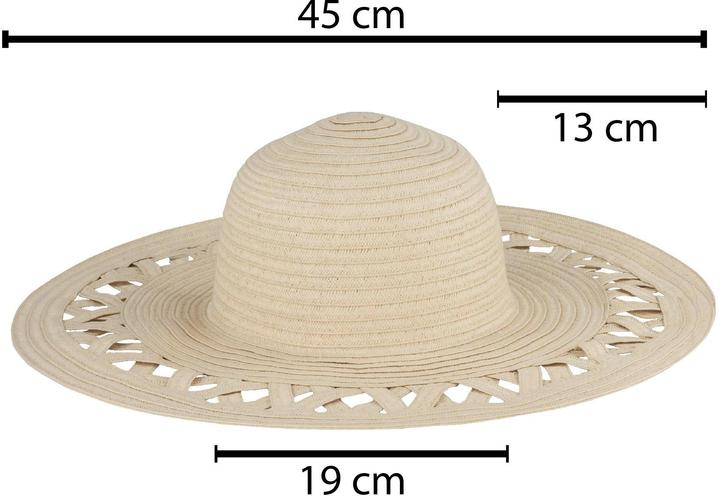 Actual product image Janice & Jo XXL Malang sun hat - 8897 (One size)