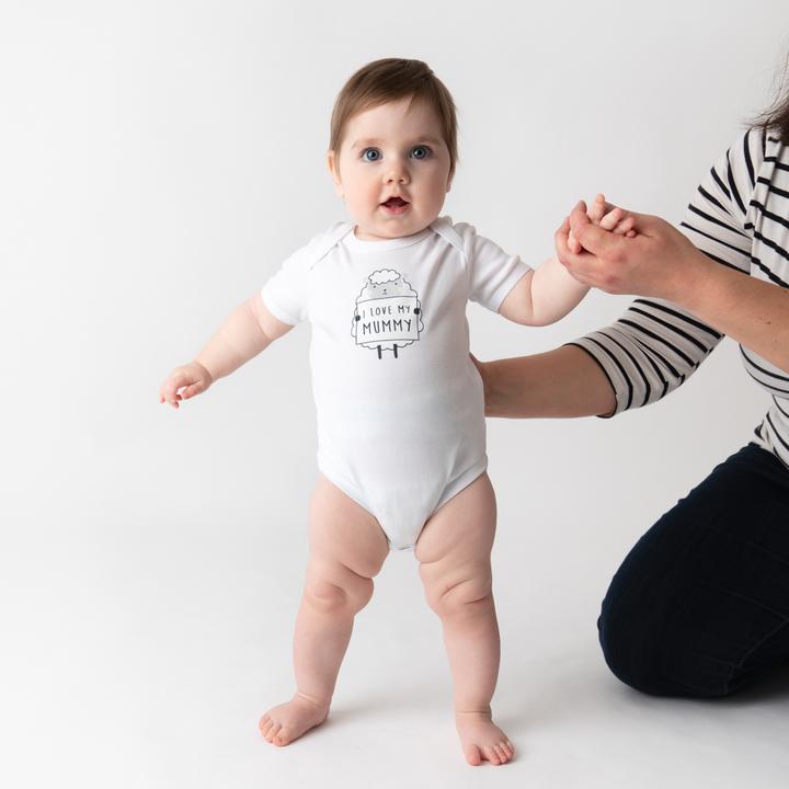 Produktbild Schlummersack Bio Baby-Body Slogan kurzarm (74)