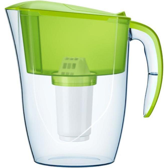 Aquaphor Smile 2,9 l Jug Transparent, Lime + A5 MG, Wasserfilter, Transparent