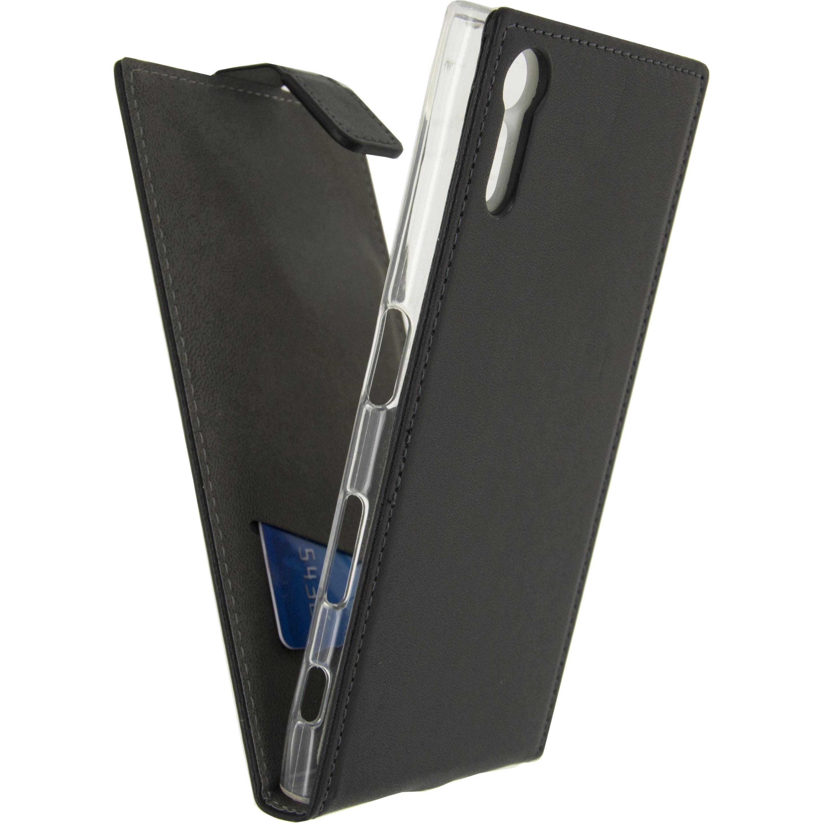 Thumbnail - Mobilizera Mobilize Classic Gelly Flipcover Til Sony Xperia Xz Sort (Sony Xperia XZ), Smartphone Hülle, Schwarz