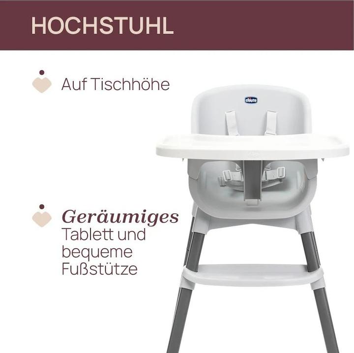 Image du produit Chicco Zest Plus Chaise Haute (Chaise haute)
