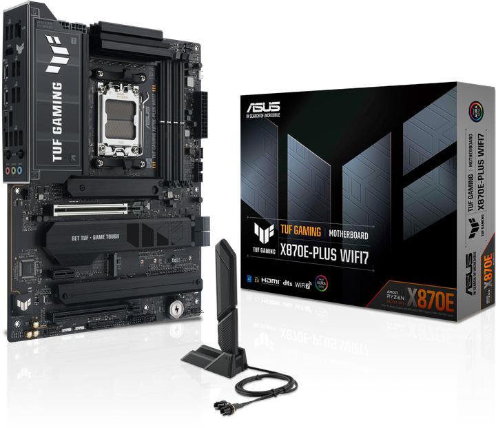 Produktbild ASUS TUF Gaming X870E-Plus WIFI7 (AM5, AMD X870E, ATX)