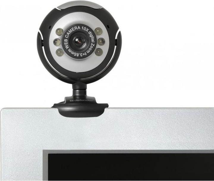 Actual product image Defender Web-cam C-110 0.3MP backlight photo button (0.30 Mpx)