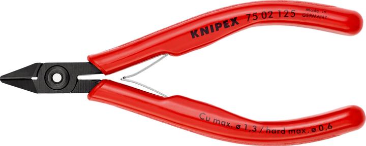 Primium PRIM 7502125SB Knipex electronic side cutters slim bevel and spring (125 mm)