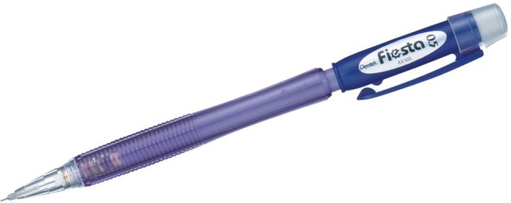 Actual product image Pentel Mechanical pencil Fiesta AX105, transparent-blue (0.50 mm, HB, 1x)