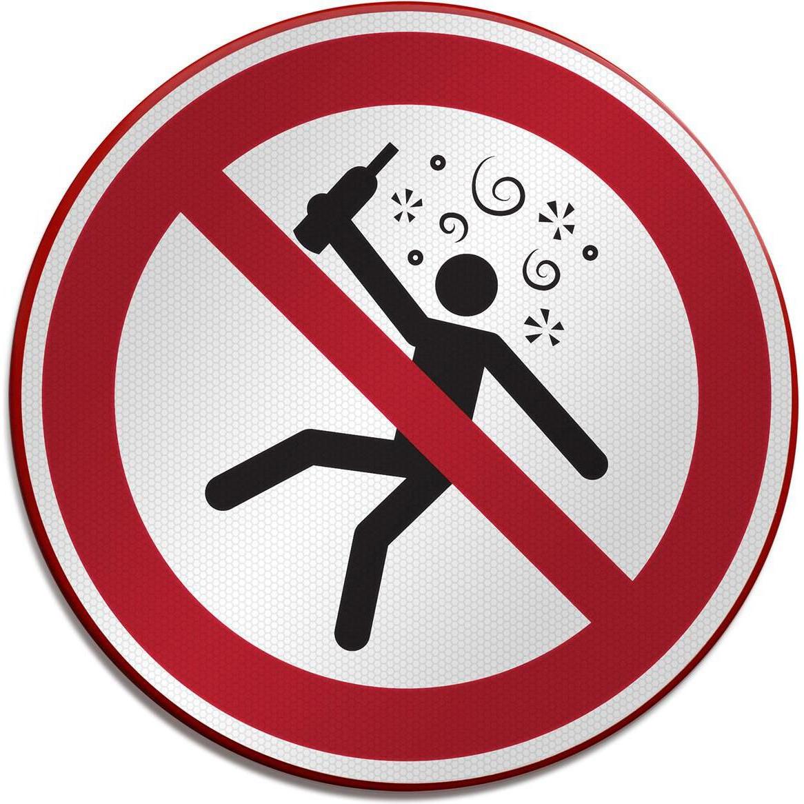 Thumbnail - Brady, Etiketten, ISO Safety Sign - Not for