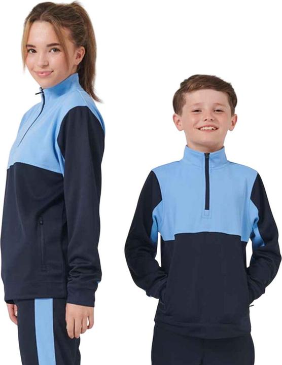 Immagine prodotto Finden & Hales Felpa in Pile Cerniera ad un quarto Bambini (158)