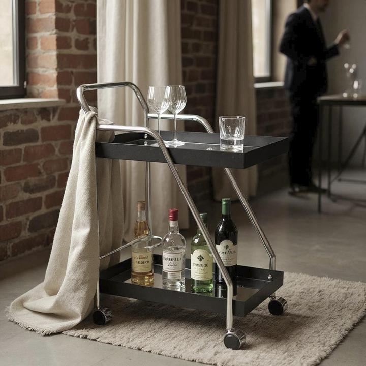 Actual product image HAKU Möbel Serving trolley