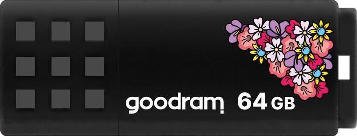 Produktbild Goodram memory USB UME2 SPRING 64GB USB 2.0 Juodas (64 GB, USB-A)