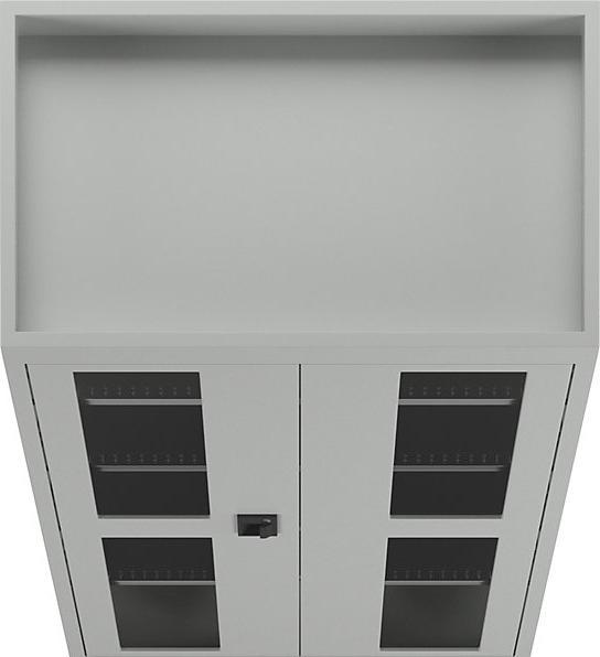 Produktbild Lista Akku-Ladeschrank mit Sichtfenstertüren (100 cm, 195 cm)